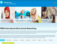 Tablet Screenshot of datevip.com